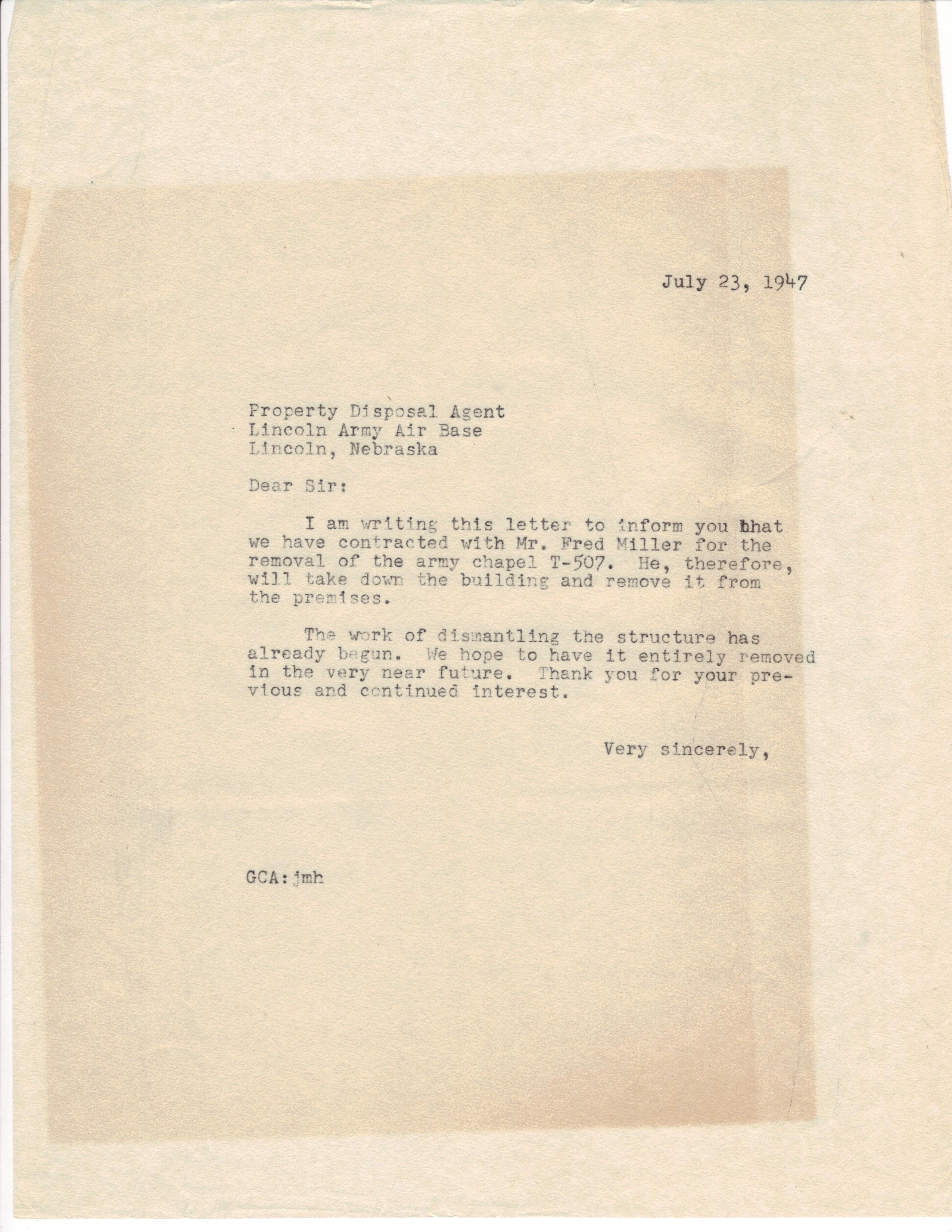 July 23, 1947